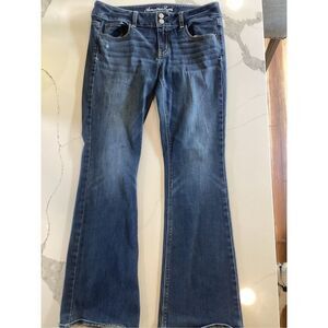 American Eagle Real Flare Jeans Sz 10 Stretch